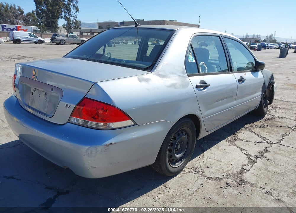 2005 MITSUBISHI LANCER ES VIN: JA3AJ26E15U053014