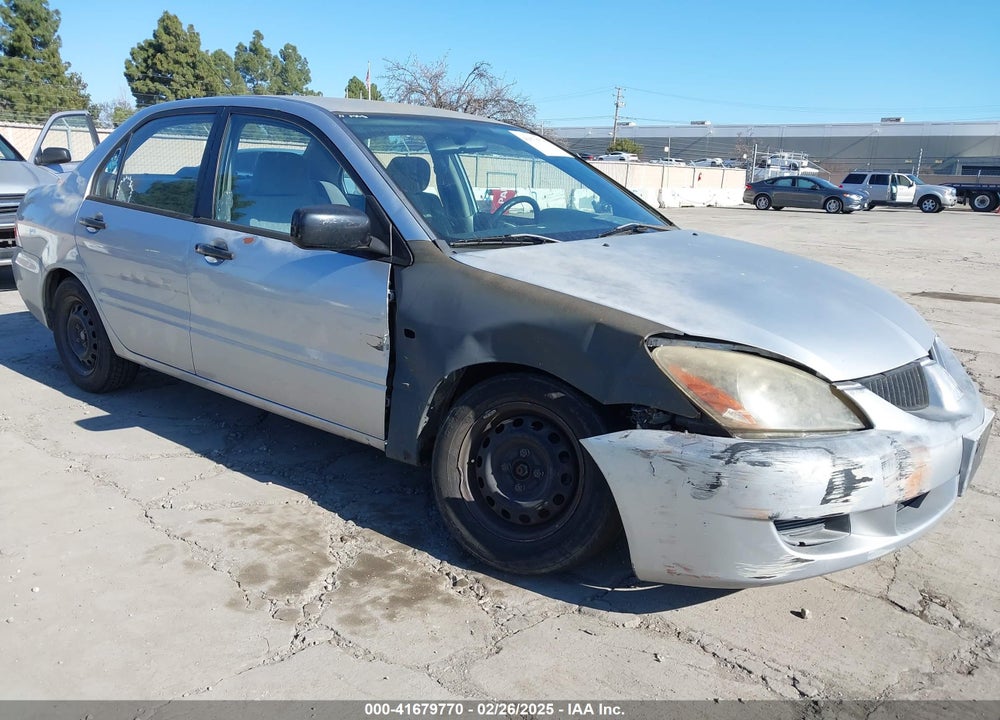 2005 MITSUBISHI LANCER ES VIN: JA3AJ26E15U053014
