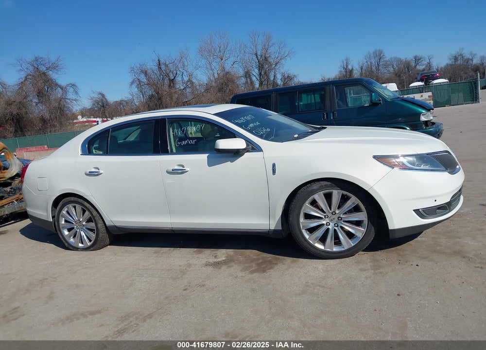 2013 LINCOLN MKS VIN: 1LNHL9FT6DG604452