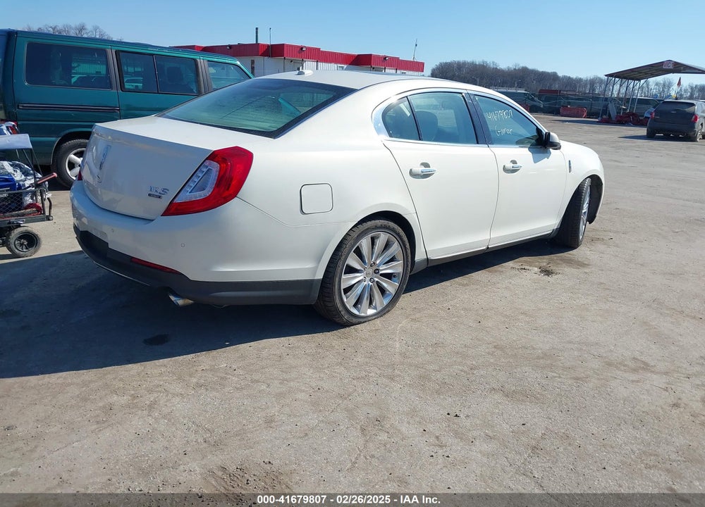 2013 LINCOLN MKS VIN: 1LNHL9FT6DG604452