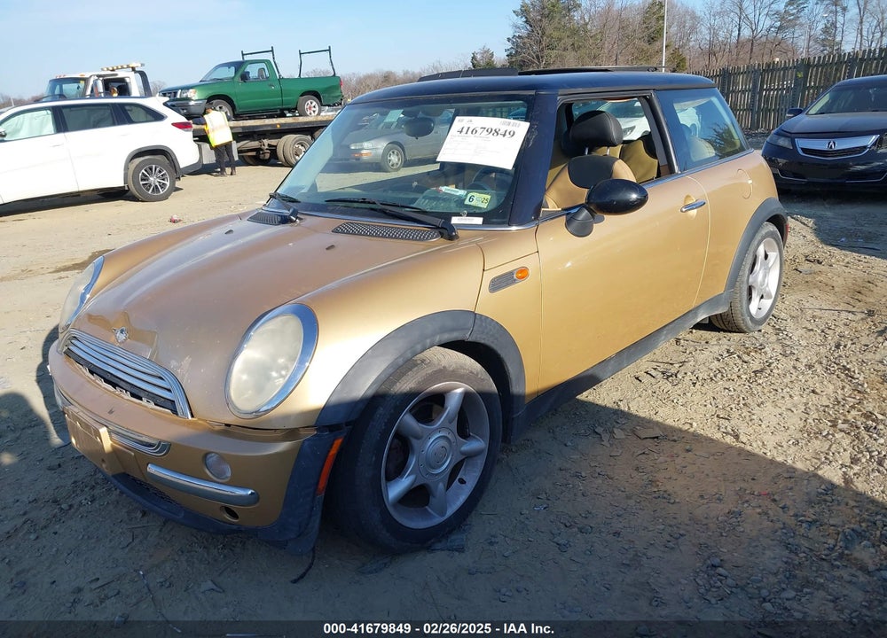 2003 MINI COOPER VIN: WMWRC33483TJ50761