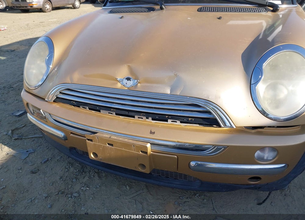 2003 MINI COOPER VIN: WMWRC33483TJ50761
