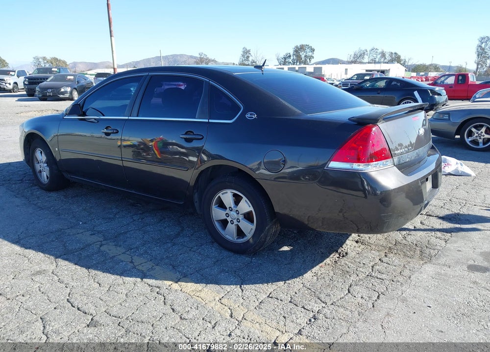 2008 CHEVROLET IMPALA VIN: 2G1WT58K581345005
