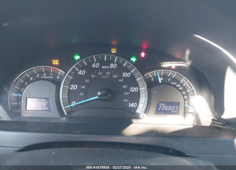 2012 TOYOTA CAMRY VIN: 4T1BF1FK6CU077213