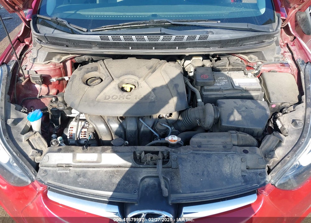 2016 HYUNDAI ELANTRA VIN: 5NPDH4AE1GH775500