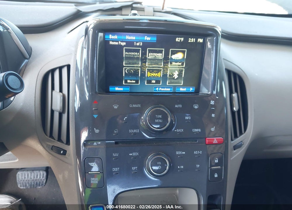 2013 CHEVROLET VOLT VIN: 1G1RD6E48DU115902