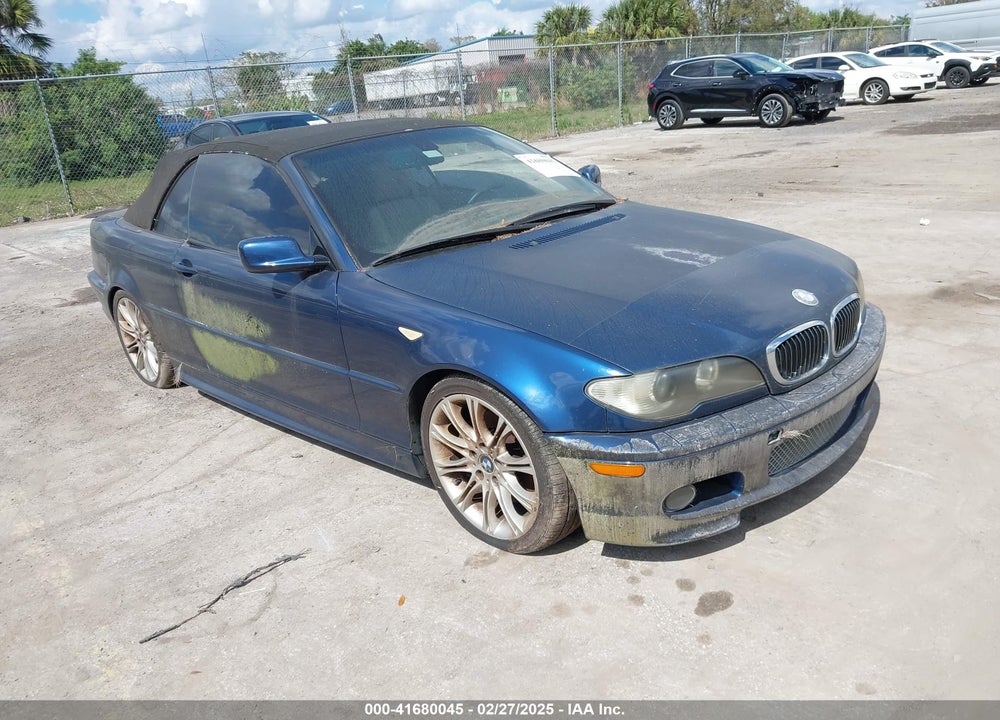 2006 BMW 330CI VIN: WBABW53466PJ97756