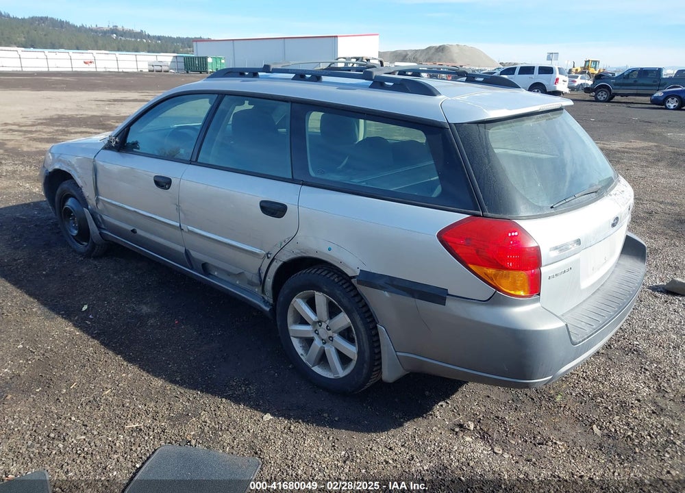 2007 SUBARU OUTBACK VIN: 4S4BP61C777338184