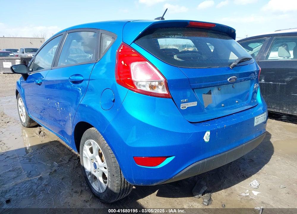 2016 FORD FIESTA VIN: 3FADP4EJ7GM173890