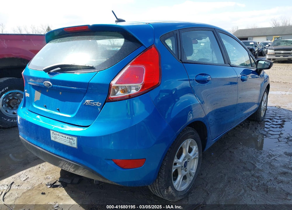 2016 FORD FIESTA VIN: 3FADP4EJ7GM173890