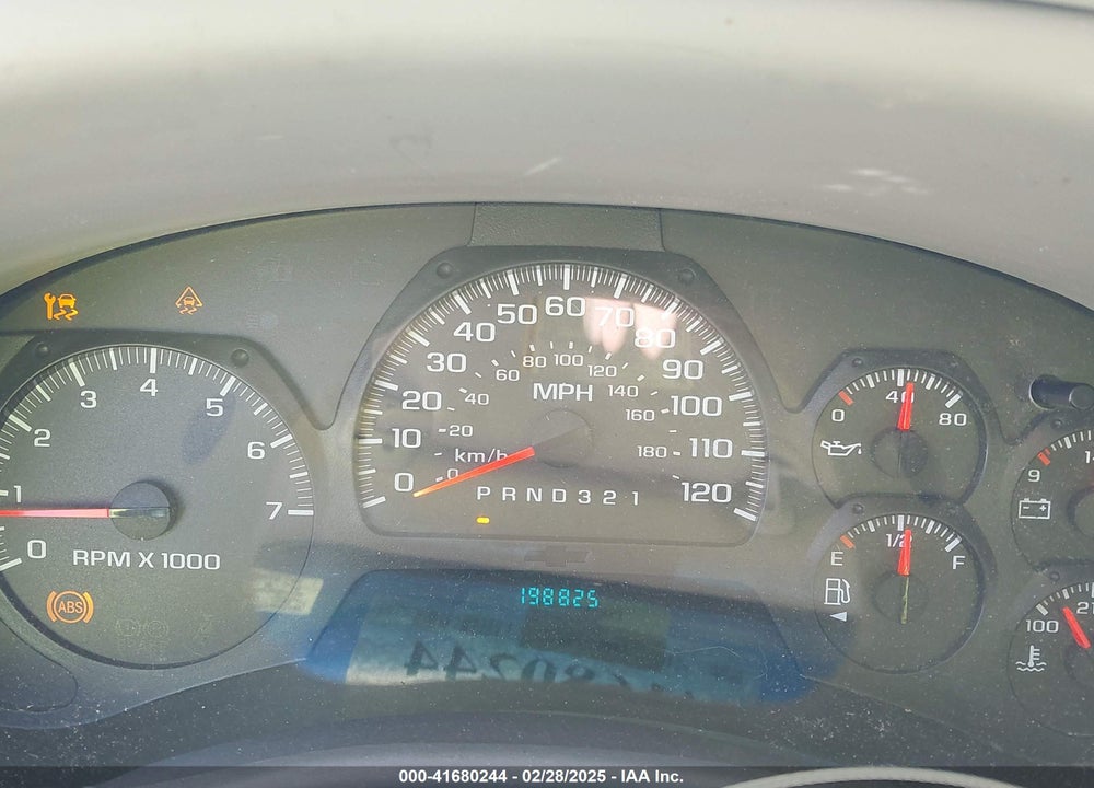 2007 CHEVROLET TRAILBLAZER VIN: 1GNDT13S572246804