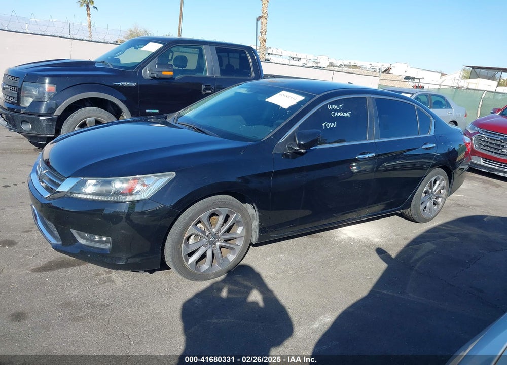 2015 HONDA ACCORD SPORT VIN: 1HGCR2F53FA232212