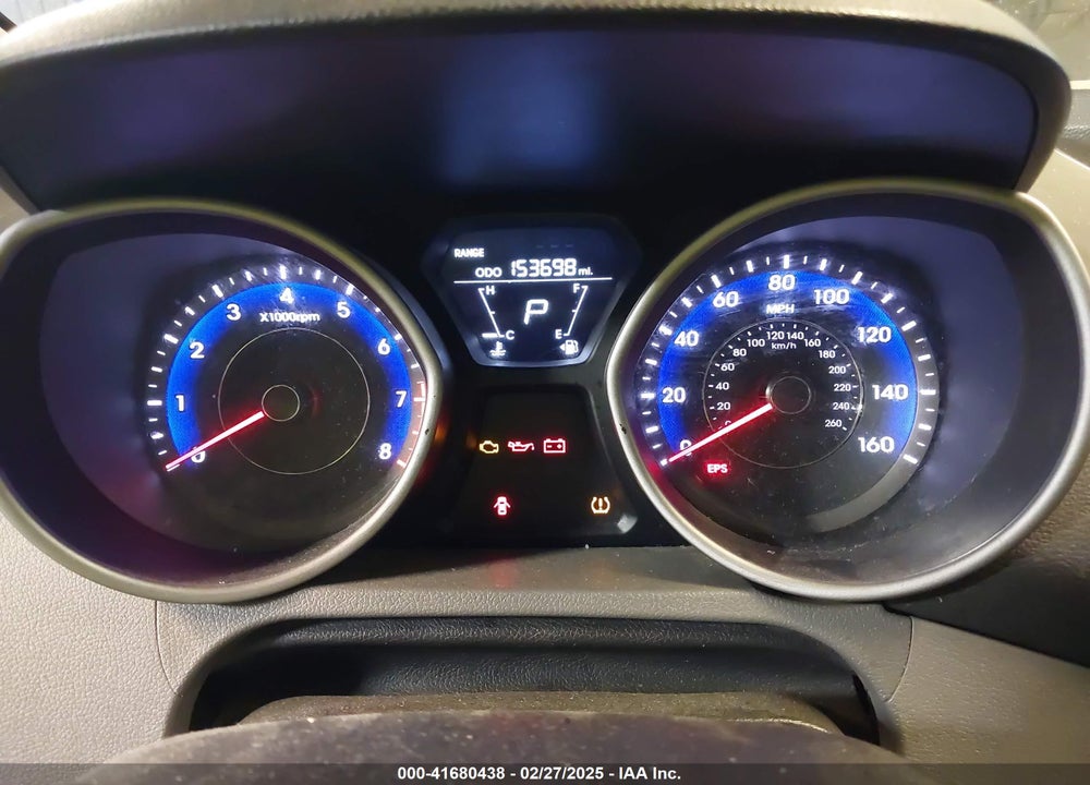 2013 HYUNDAI ELANTRA VIN: KMHDH4AE6DU580568