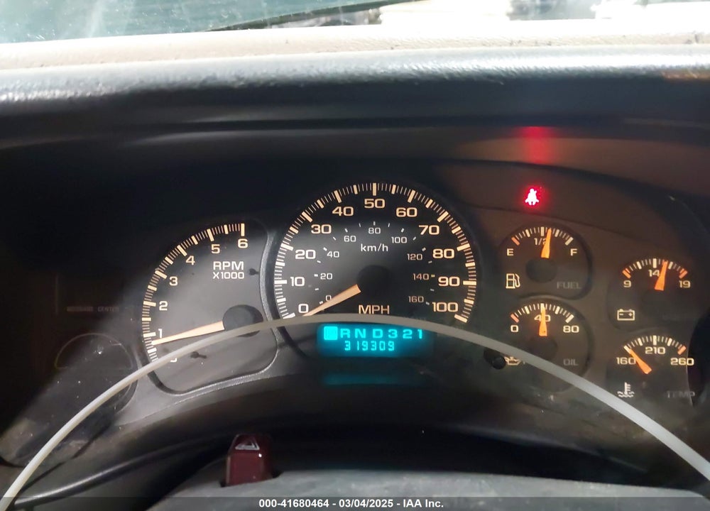 2002 CHEVROLET AVALANCHE VIN: 3G EK13T52G109653