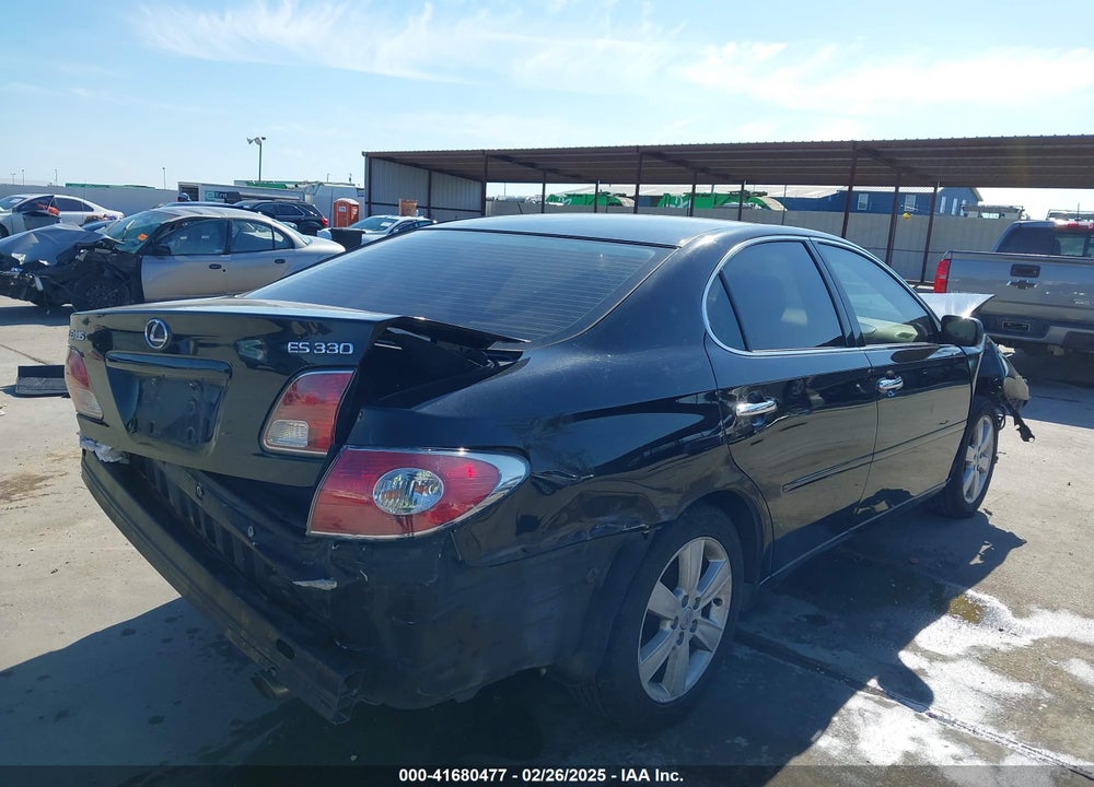 2004 LEXUS ES 330 VIN: JTHBA30G040019138