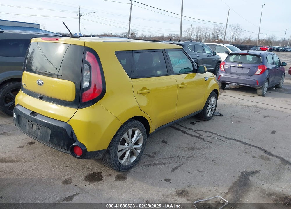 2016 KIA SOUL VIN: KNDJP3A52G7276130