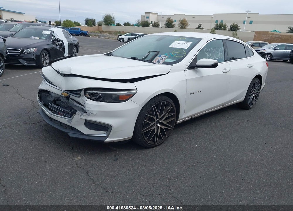 2016 CHEVROLET MALIBU VIN: 1G1ZE5ST8GF259073