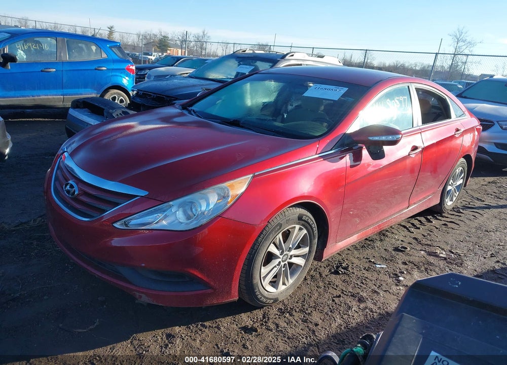 2014 HYUNDAI SONATA VIN: 5NPEB4AC0EH824459