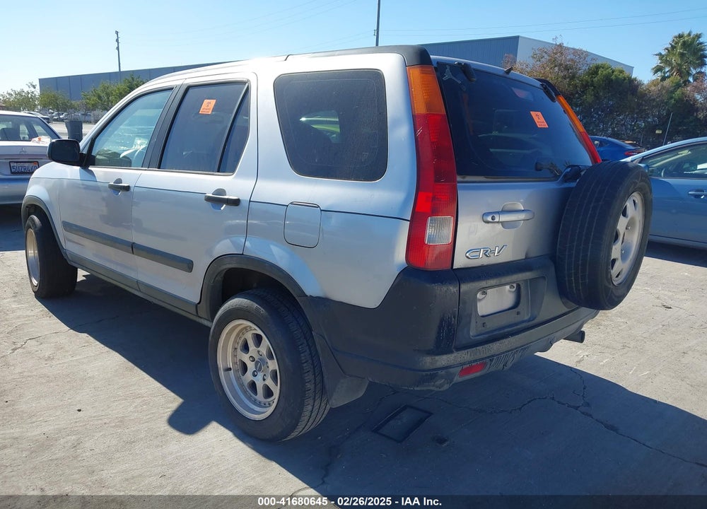 2002 HONDA CR-V LX VIN: JHLRD68422C018493