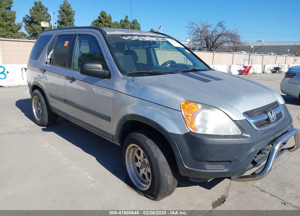 2002 HONDA CR-V LX VIN: JHLRD68422C018493