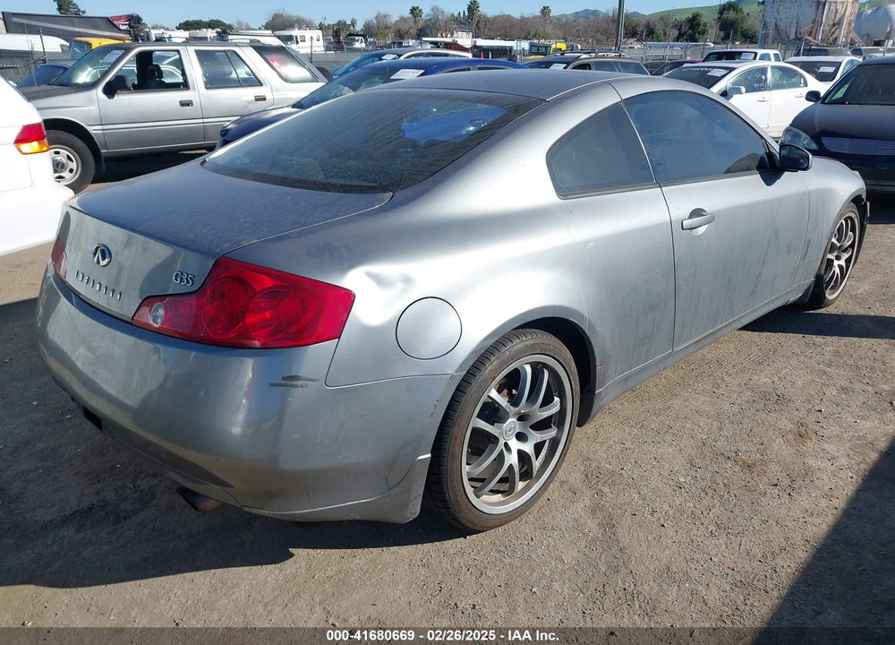 2005 INFINITI G35 VIN: JNKCV54E75M412710
