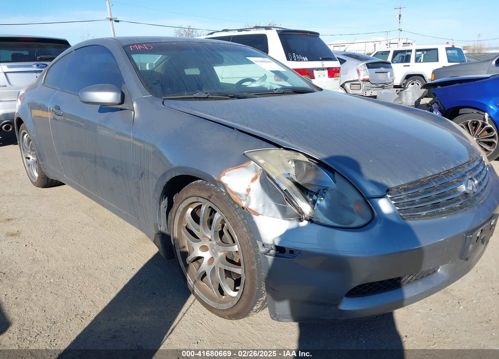 2005 INFINITI G35 VIN: JNKCV54E75M412710