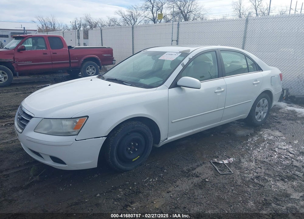 2009 HYUNDAI SONATA GLS V6 VIN: 5NPET46F69H429921