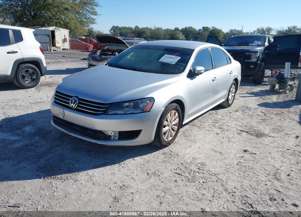2014 VOLKSWAGEN PASSAT 2.5L WOLFSBURG EDITION VIN: 1VWAH7A32EC005721