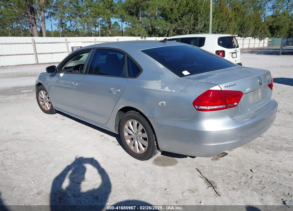 2014 VOLKSWAGEN PASSAT 2.5L WOLFSBURG EDITION VIN: 1VWAH7A32EC005721