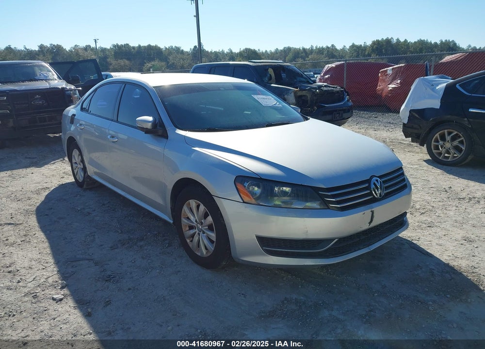 2014 VOLKSWAGEN PASSAT 2.5L WOLFSBURG EDITION VIN: 1VWAH7A32EC005721