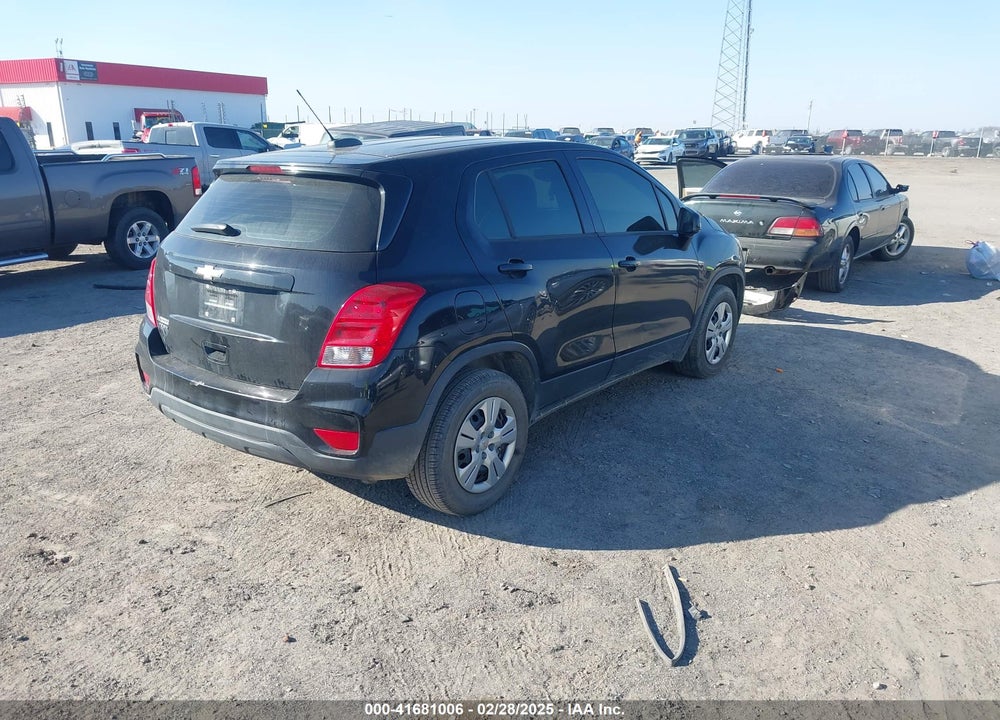 2019 CHEVROLET TRAX LS VIN: 3GNCJKSB9KL154563