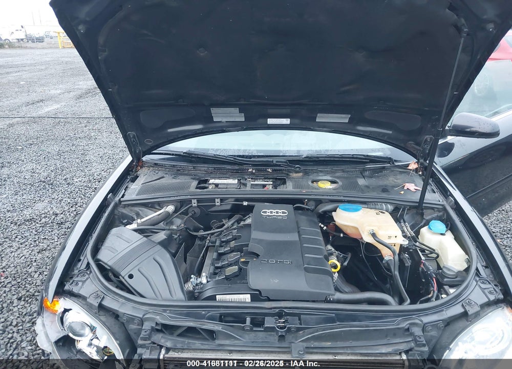 2007 AUDI A4 2.0T VIN: WAUDF48H47K032043