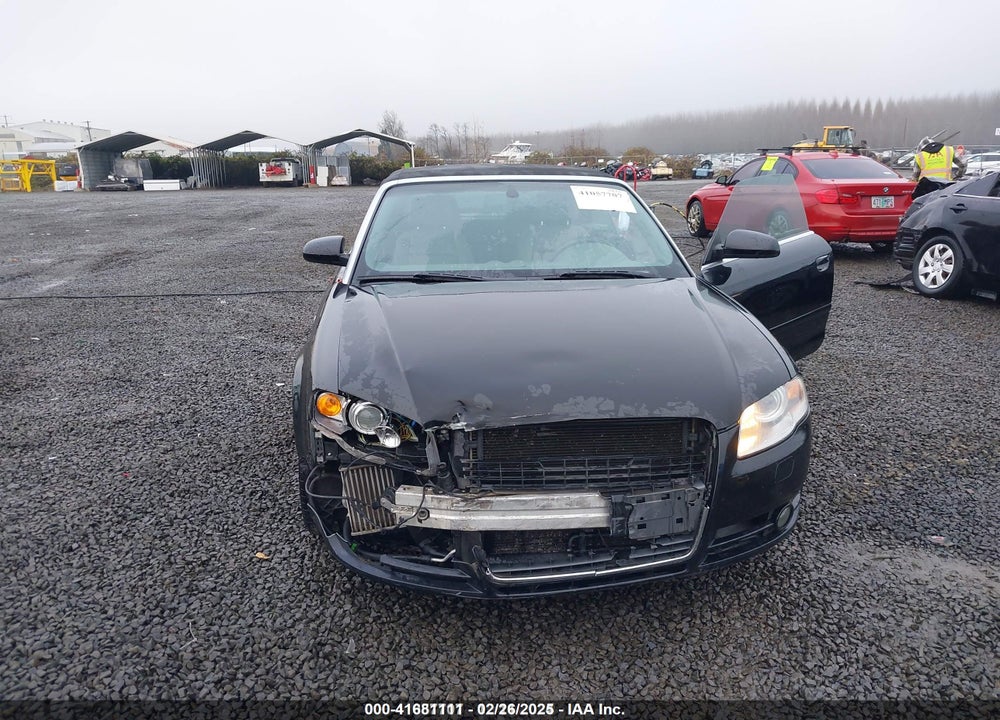 2007 AUDI A4 2.0T VIN: WAUDF48H47K032043
