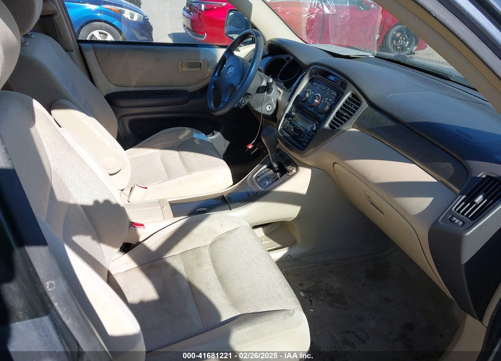 2002 TOYOTA HIGHLANDER VIN: JTEHF21A420080504