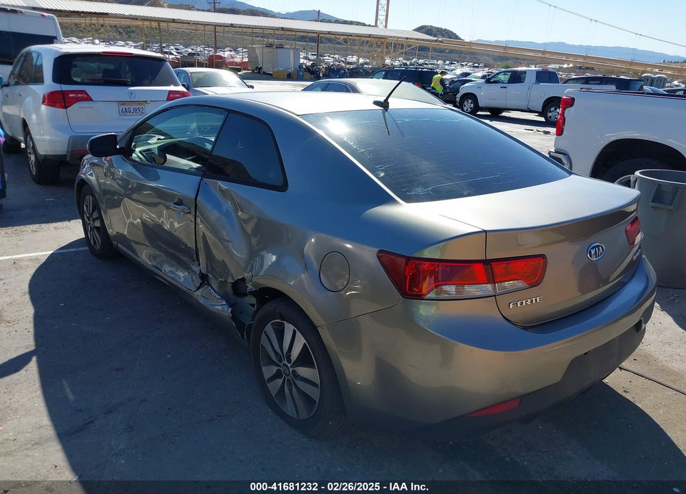 2013 KIA FORTE KOUP VIN: KNAFU6A21D5669501
