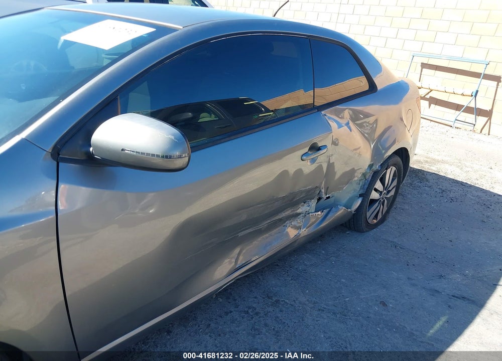 2013 KIA FORTE KOUP VIN: KNAFU6A21D5669501