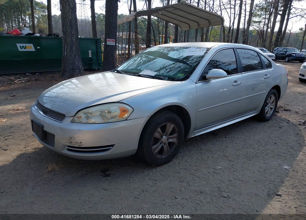 2013 CHEVROLET IMPALA VIN: 2G1WF5E35D1243685