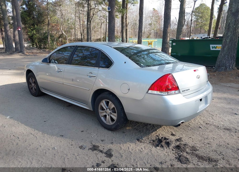 2013 CHEVROLET IMPALA VIN: 2G1WF5E35D1243685
