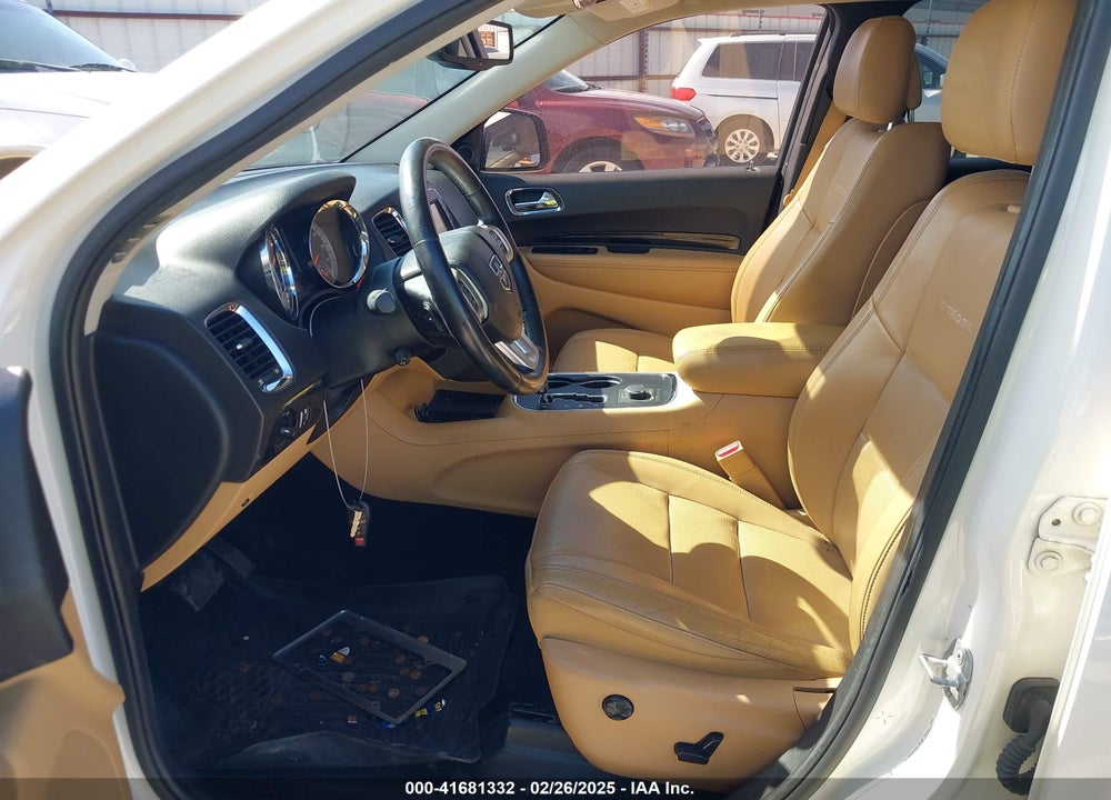 2012 DODGE DURANGO VIN: 1C4SDJET0CC109342