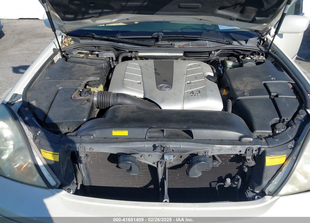 2002 LEXUS LS 430 VIN: JTHBN30F920082053