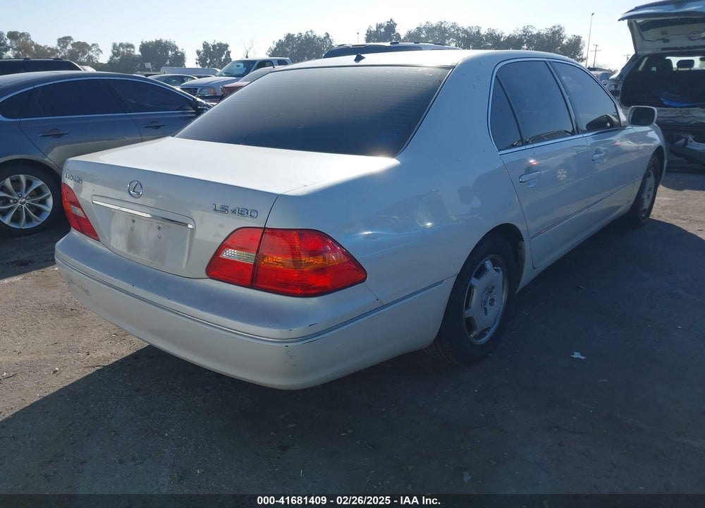2002 LEXUS LS 430 VIN: JTHBN30F920082053