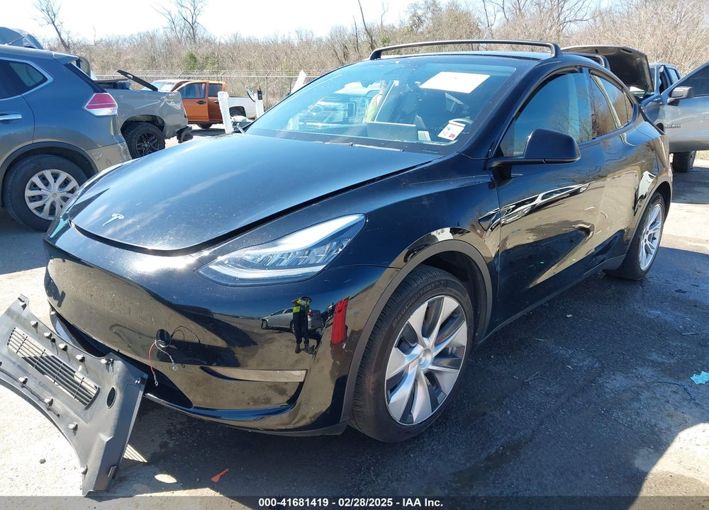 2021 TESLA MODEL Y VIN: 5YJYGDEE5MF297624