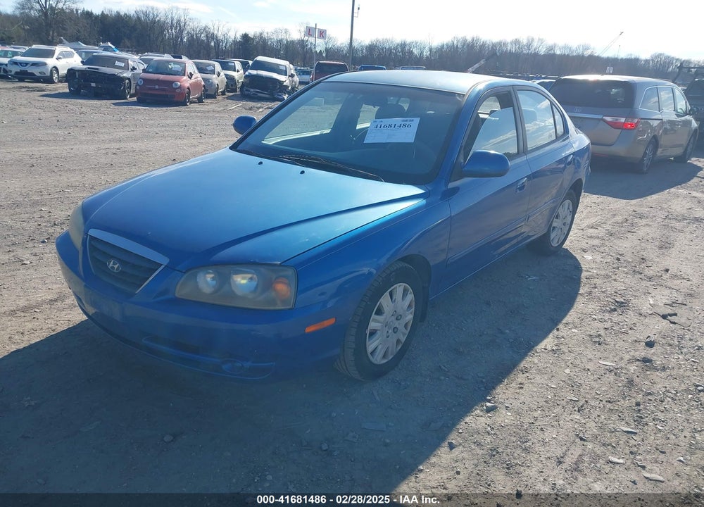 2005 HYUNDAI ELANTRA GLS/GT VIN: KMHDN46D55U165039