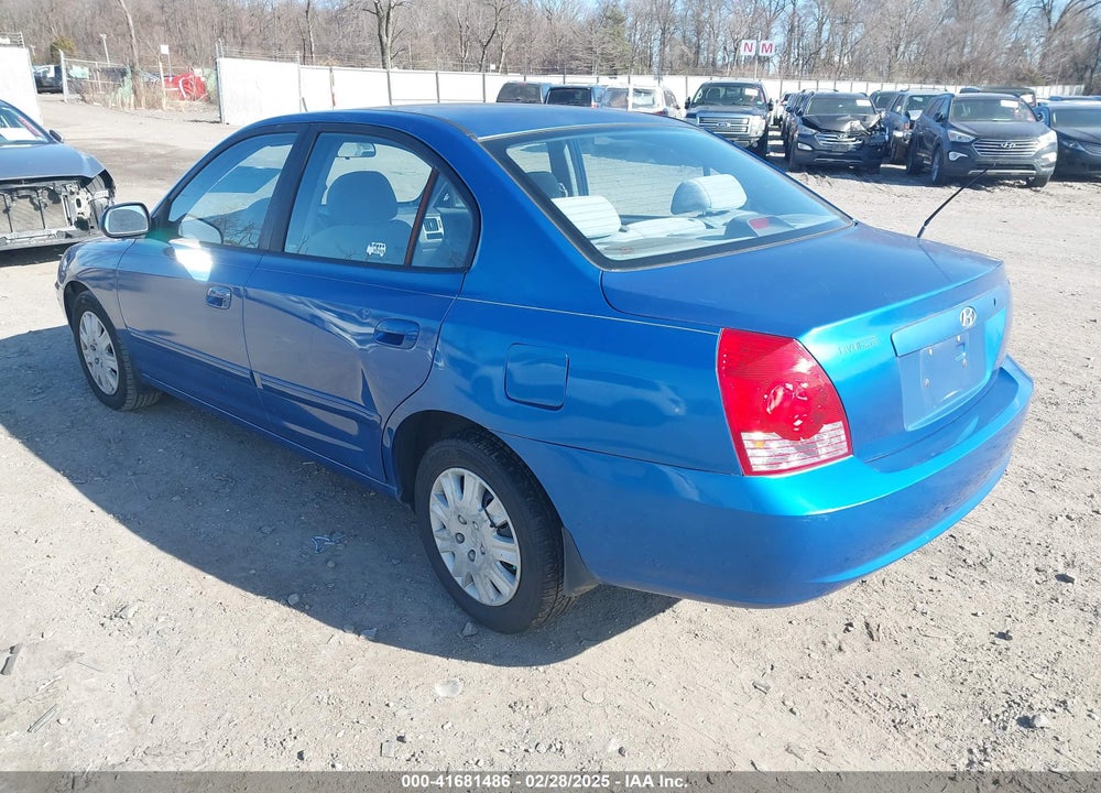 2005 HYUNDAI ELANTRA GLS/GT VIN: KMHDN46D55U165039