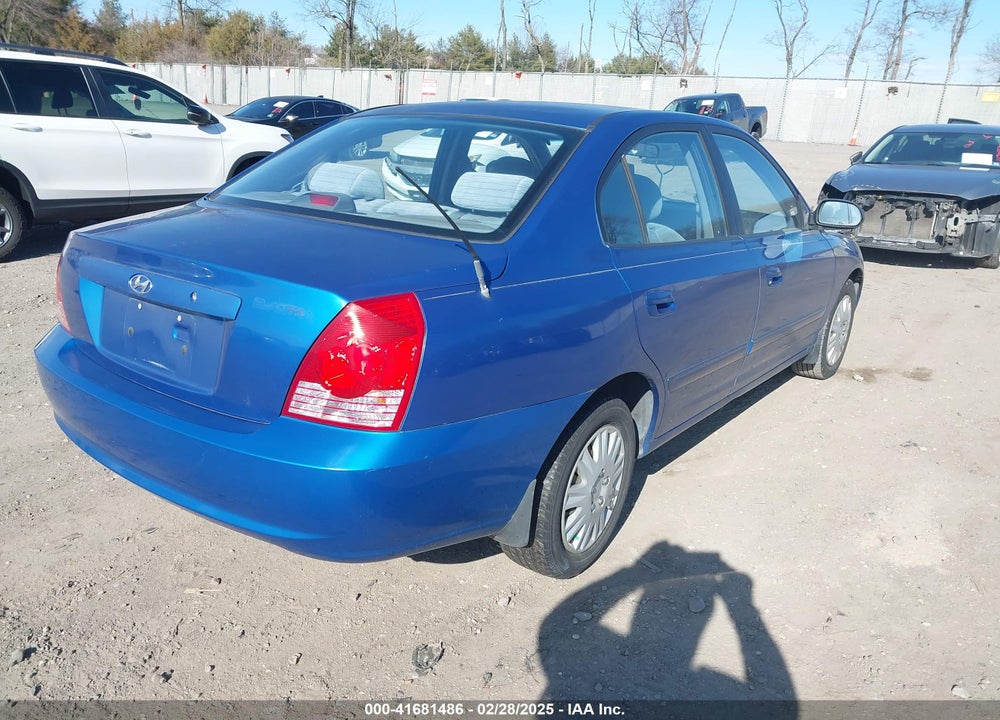 2005 HYUNDAI ELANTRA GLS/GT VIN: KMHDN46D55U165039