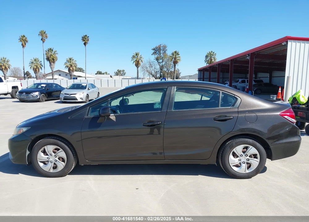 2013 HONDA CIVIC VIN: 19XFB2F51DE028485