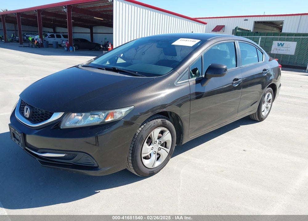 2013 HONDA CIVIC VIN: 19XFB2F51DE028485