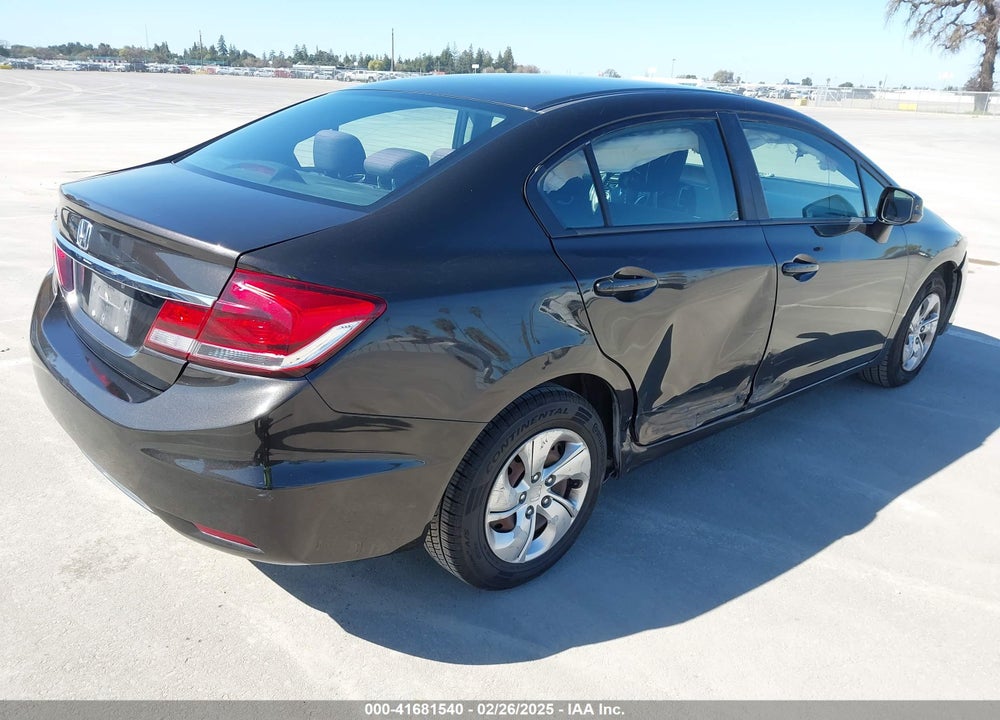 2013 HONDA CIVIC VIN: 19XFB2F51DE028485