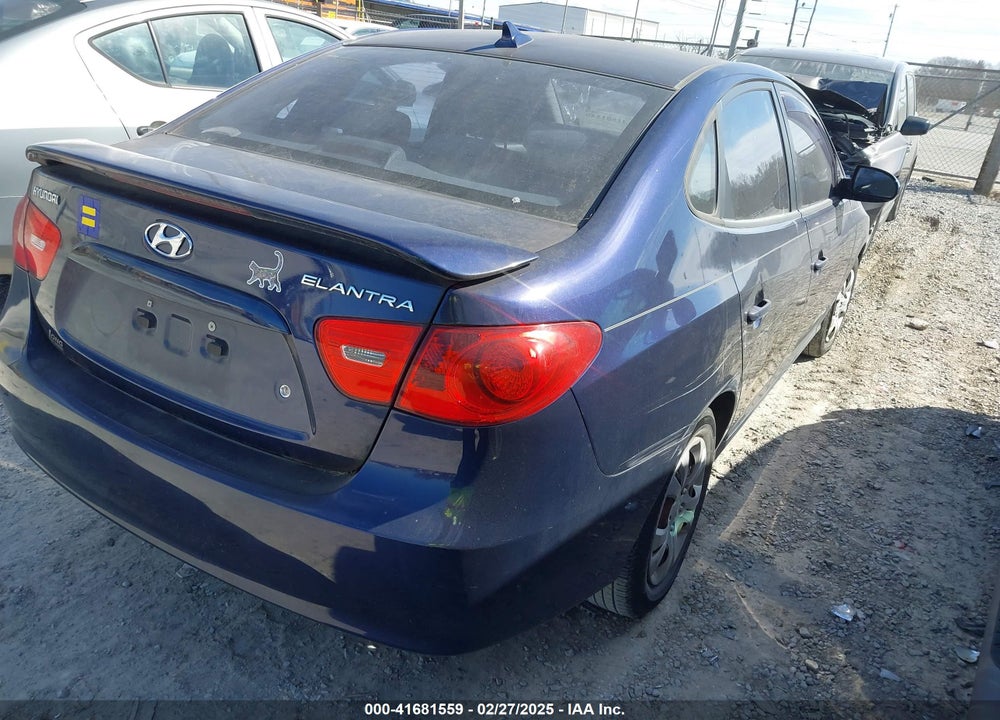 2009 HYUNDAI ELANTRA GLS VIN: KMHDU46D69U760006
