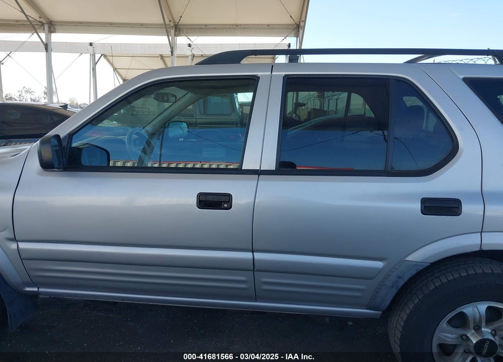 2001 ISUZU RODEO LS 3.2L V6/LSE 3.2L V6/S 3.2L V6 VIN: 4S2CK58W614361048